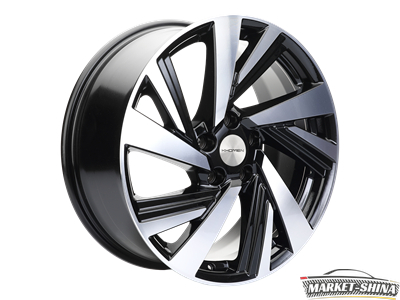 Khomen 1801 7.5 x 18 5*114.3 Et:39 Dia:60.1 Black-FP