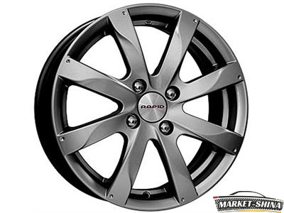 K&K Джемини (КС617) 6 x 15 4*100 Et:48 Dia:60.1 Алмаз черный