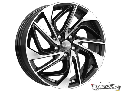 K&K КС883 7 x 18 5*112 Et:43 Dia:57.1 алмаз чёрный