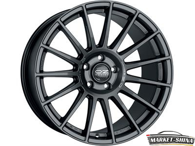 OZ Superturismo LM 8 x 18 5*112 Et:35 Dia:75 Matt Race Silver + Black Lettering