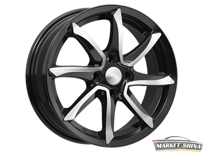Скад Осака 6 x 15 4*100 Et:50 Dia:60.1 Алмаз