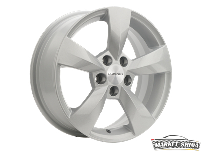 Khomen KHW1504 (Fabia) 6 x 15 5*100 Et:43 Dia:57.1 F-Silver
