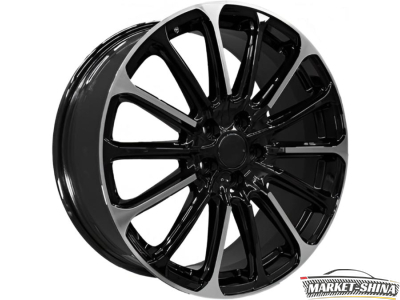 Khomen KHW1910 (Nissan X-Trail) 7.5 x 19 5*114.3 Et:45 Dia:66.1 Black-FP