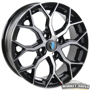 Venti 1519 6 x 15 4*100 Et:46 Dia:54.1 BL