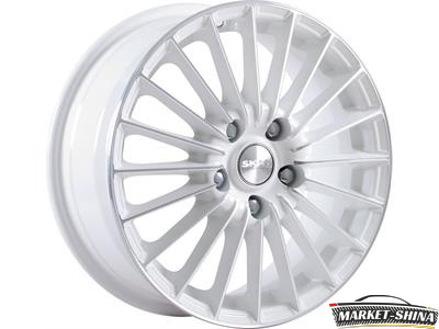 Скад Веритас 6 x 15 5*100 Et:38 Dia:57.1 Алмаз белый