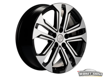 Khomen KHW1803 (Faw Besturn X40) 7 x 18 5*108 Et:40 Dia:57.1 Black-FP