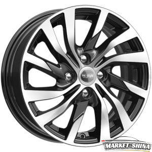 K&K КС882 6 x 15 4*100 Et:50 Dia:60.1 Алмаз черный
