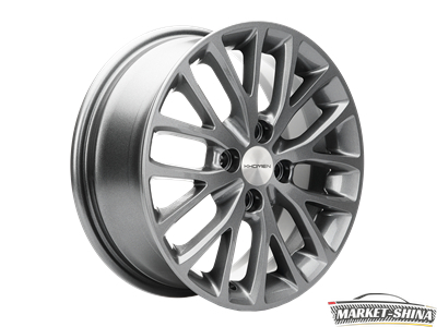 Khomen 1506 6 x 15 4*100 Et:48 Dia:54.1 Gray